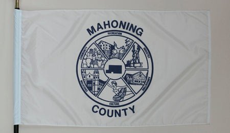 Mahoning County Ohio Flag - 3x5 Feet - The Flag Lady