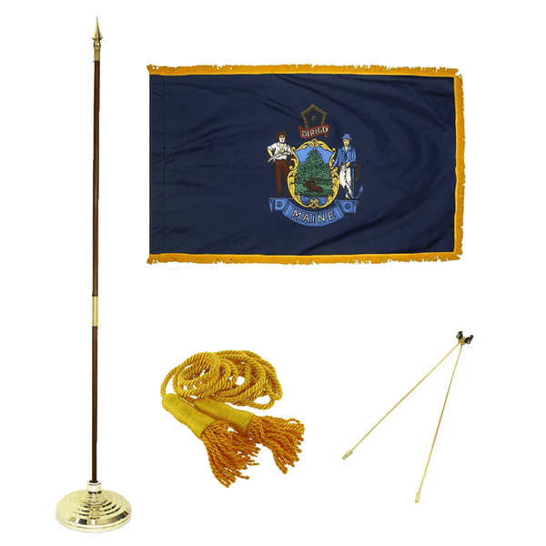 Maine Indoor Mounted Sets - The Flag Lady