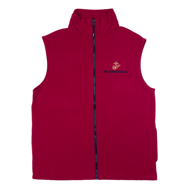 Marine Corps Fleece Vest - The Flag Lady