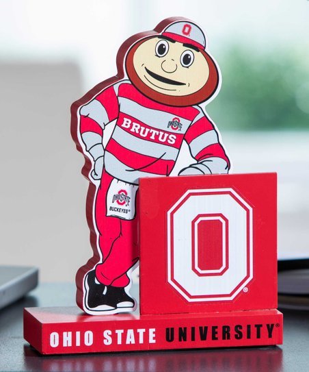 Mascot Statue w/ Logo - Ohio State University - The Flag Lady