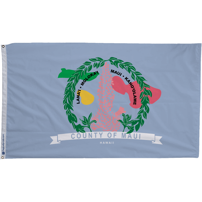 Maui Hawaii Flag - The Flag Lady