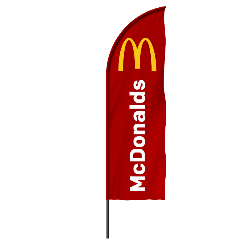 McDonald's Feather Flag - The Flag Lady