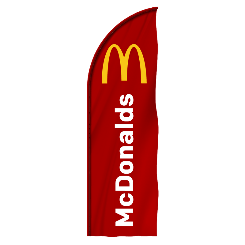 McDonald's Feather Flag - The Flag Lady