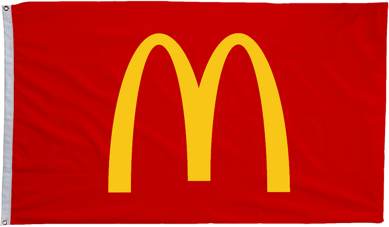 McDonald's Flag - The Flag Lady