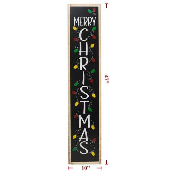 Merry Christmas Metal Sign - The Flag Lady