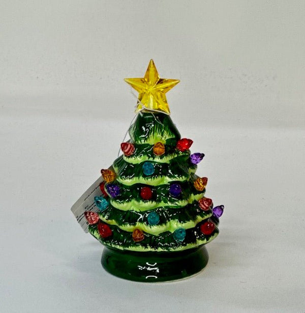 Miniature Ceramic Christmas Tree - The Flag Lady