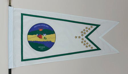 Monroe County Ohio Flag - 3x5 Feet - The Flag Lady