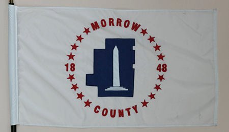 Morrow County Ohio Flag - 3x5 Feet - The Flag Lady