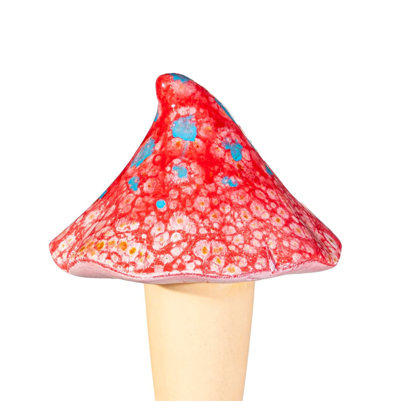 Multi - Color Ceramic Mushroom Watering Globe (4 Colors) - The Flag Lady