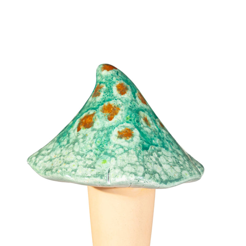 Multi - Color Ceramic Mushroom Watering Globe (4 Colors) - The Flag Lady