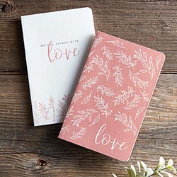 Notepad Set - Do All Things in Love - The Flag Lady