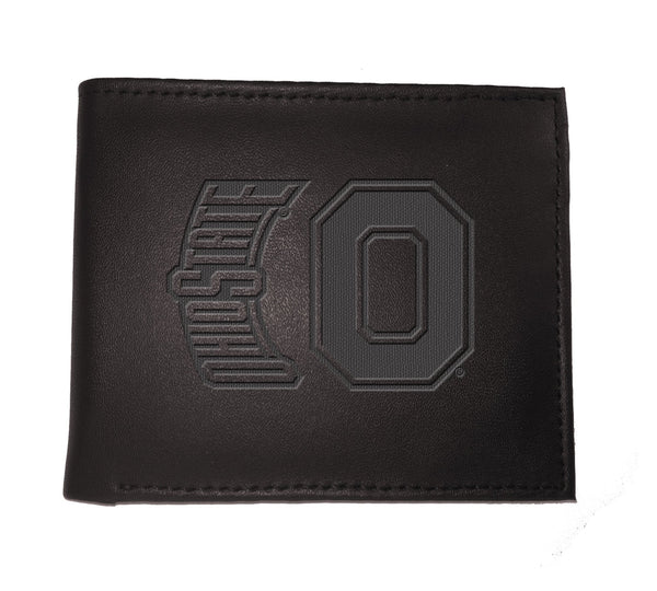 Ohio State Buckeyes Bi - Fold Wallet in Chocolate Brown - The Flag Lady