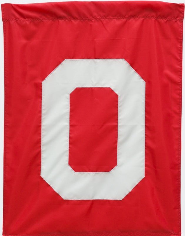 Ohio State Buckeyes Block O Garden Flag - The Flag Lady