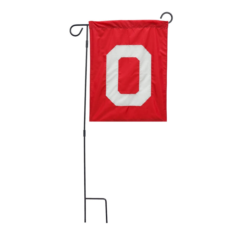 Ohio State Buckeyes Block O Garden Flag - The Flag Lady