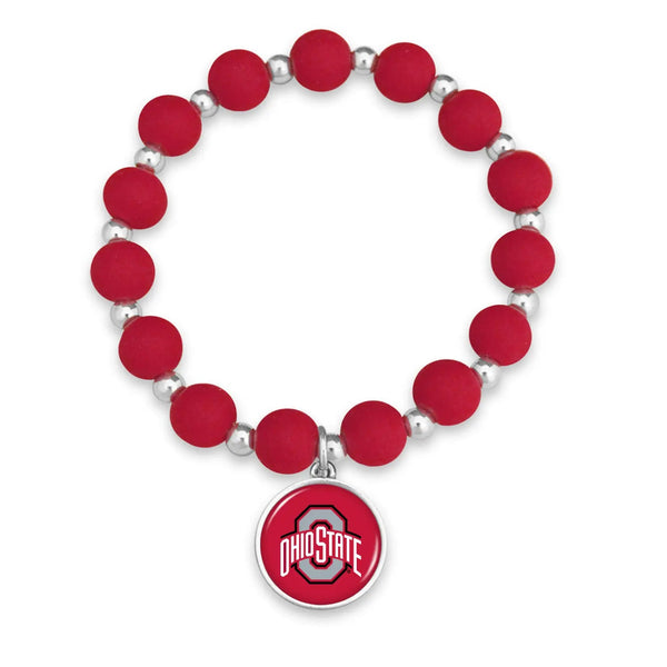 Ohio State Buckeyes Leah Bracelet - The Flag Lady