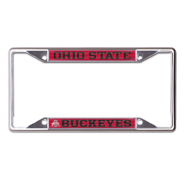 Ohio State Buckeyes Metal License Plate Frame - The Flag Lady