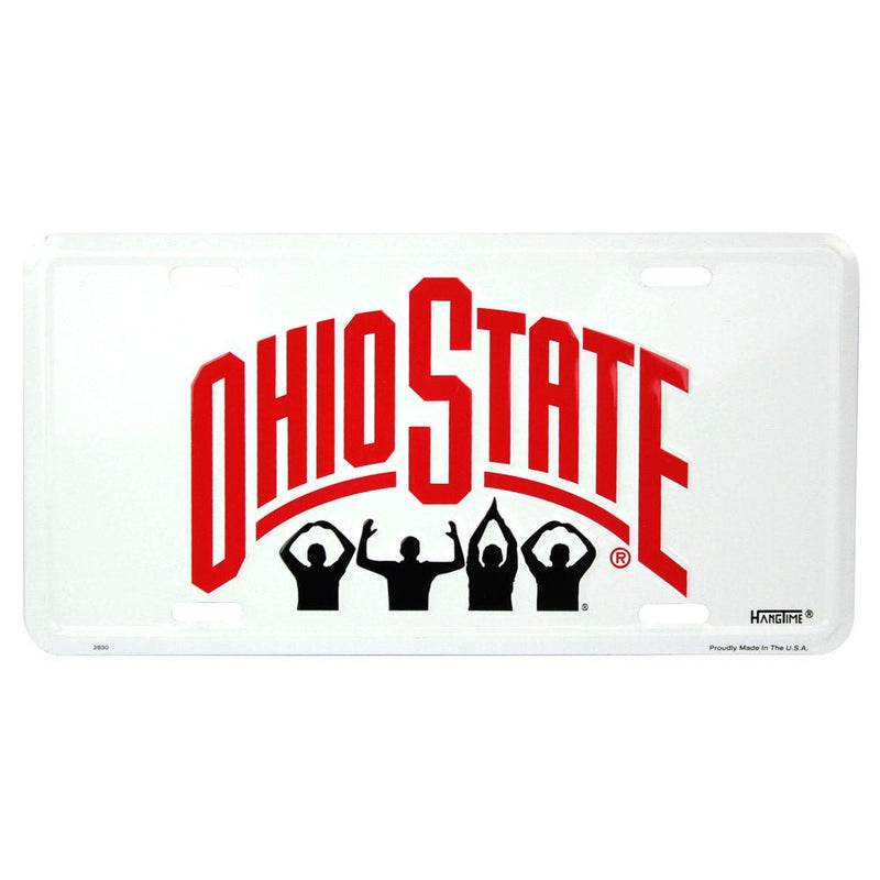 Ohio State Buckeyes Metal License Plates - The Flag Lady