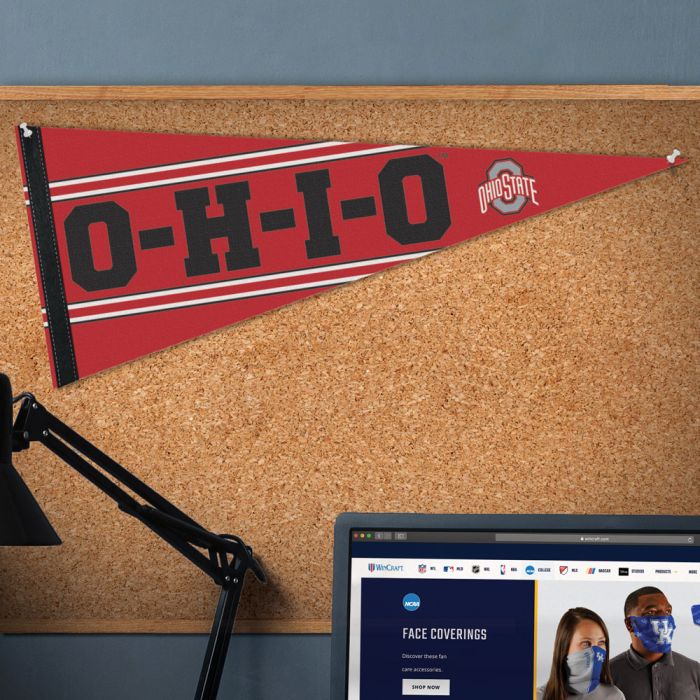 Ohio State Buckeyes O - H - I - O Pennant 12"x30" - The Flag Lady