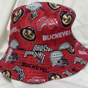 Ohio State Buckeyes - Printed Bucket Hat - The Flag Lady