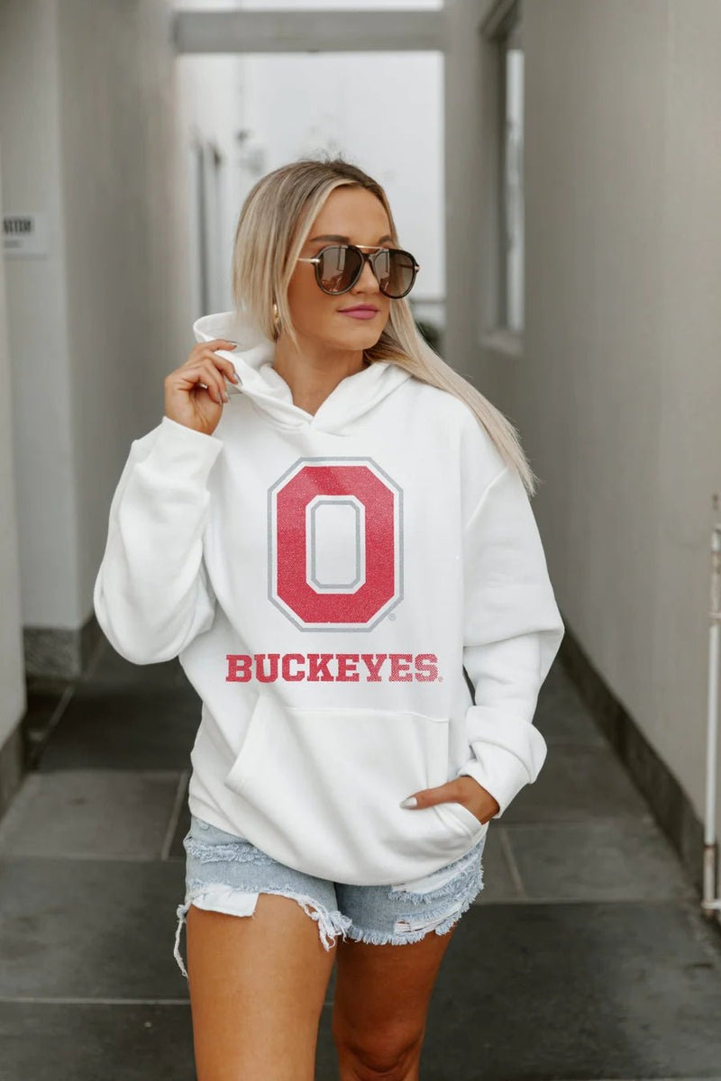 OHIO STATE BUCKEYES SEAL OF APPROVAL PREMIUM FLEECE HOODED PULLOVER - The Flag Lady