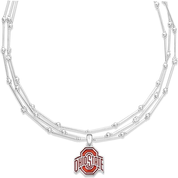 Ohio State Buckeyes Stella Necklace - The Flag Lady