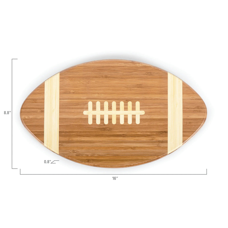 OHIO STATE BUCKEYES - TOUCHDOWN! FOOTBALL CUTTING BOARD & SERVING TRAY - The Flag Lady