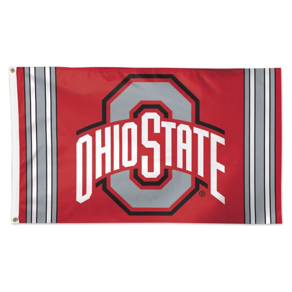 Ohio State Buckeyes Vertical Stripes Flag - The Flag Lady