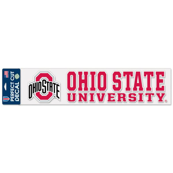 Ohio State University 4x17 inch Decal - The Flag Lady