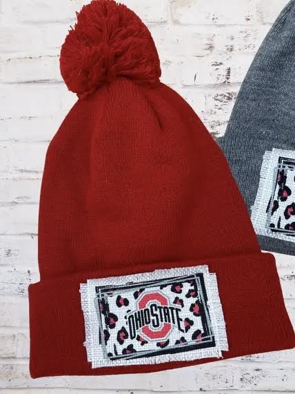 Ohio State University Beanie - The Flag Lady