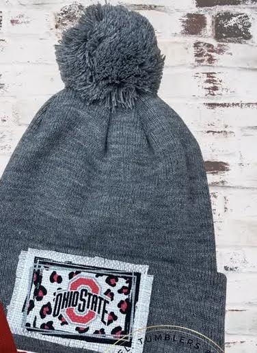 Ohio State University Beanie - The Flag Lady