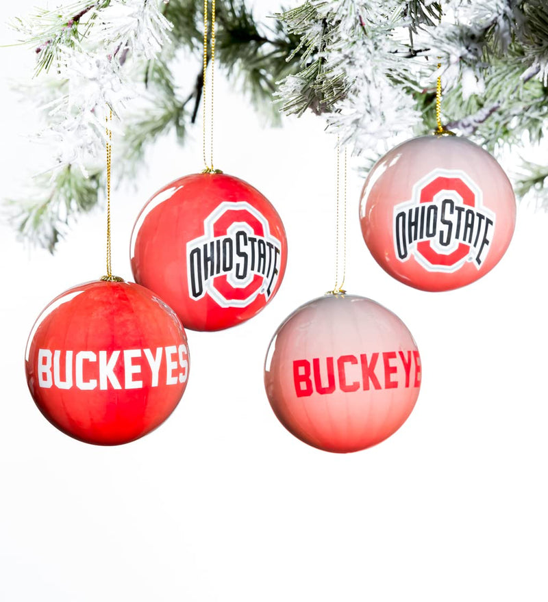 Ohio State University "Buckeyes" Ombre Ornament - The Flag Lady