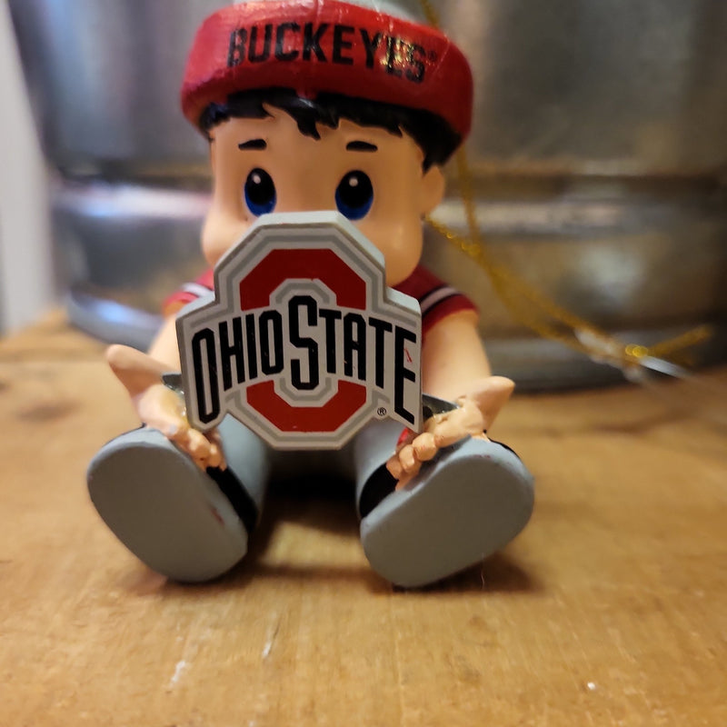 Ohio State University Lil' Fans Ornament - The Flag Lady