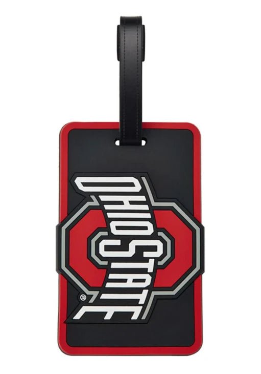 Ohio State University Rubber Luggage Tag - The Flag Lady