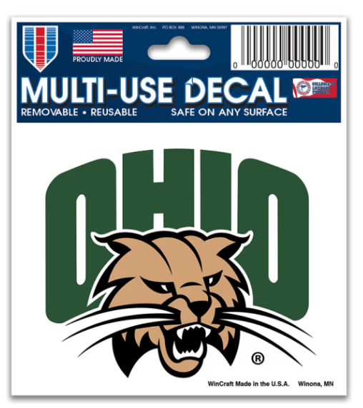 Ohio University Multi - Use Decal - The Flag Lady