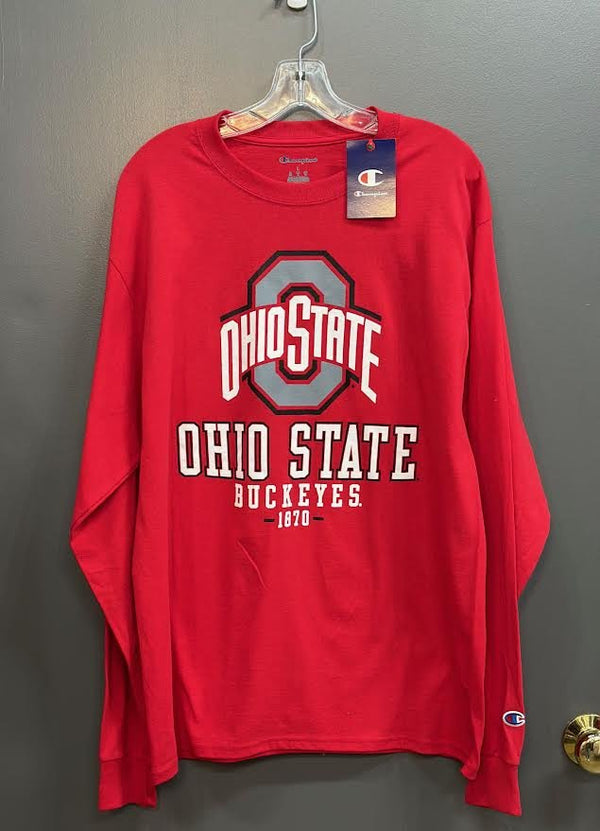 OSU Long Sleeve Red Champion Brand - The Flag Lady