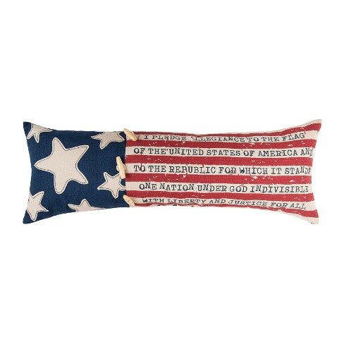 Patriotic Flag Pillow - The Flag Lady