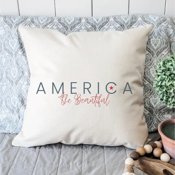 Patriotic Pillow Covers (Inserts Sold Separately) - The Flag Lady