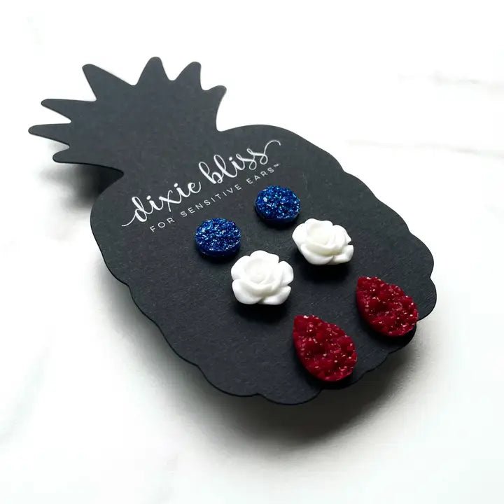 Paulina Earrings by Dixie Bliss - The Flag Lady