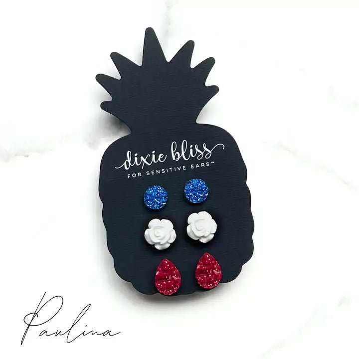 Paulina Earrings by Dixie Bliss - The Flag Lady