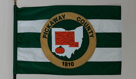 Pickaway County Ohio Flag - 3x5 Feet - The Flag Lady