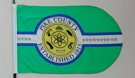 Pike County Ohio Flag - 3x5 Feet - The Flag Lady