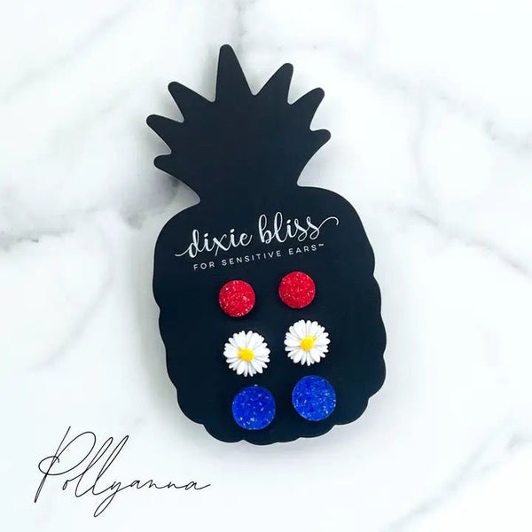 Pollyanna Earrings by Dixie Bliss - The Flag Lady