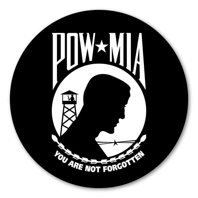 POW - MIA Circle Magnet - The Flag Lady