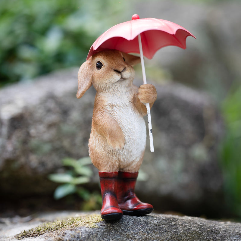 Rainy Day Rabbit, Boots - The Flag Lady