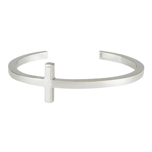 Rejoice Cross Cuff Easter Bracelet - The Flag Lady