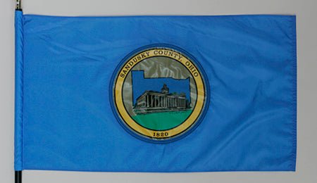 Sandusky County Ohio Flag - 3x5 Feet - The Flag Lady