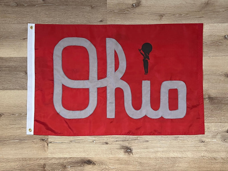 Script Ohio Flag - The Flag Lady