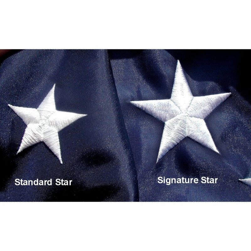 Signature Nyl - Glo American Flag with Bigger Stars - The Flag Lady