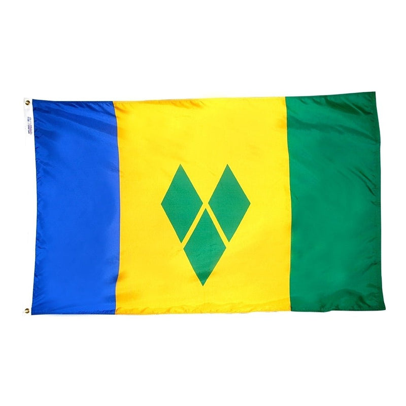 St. Vincent & The Grenadines Flags - The Flag Lady