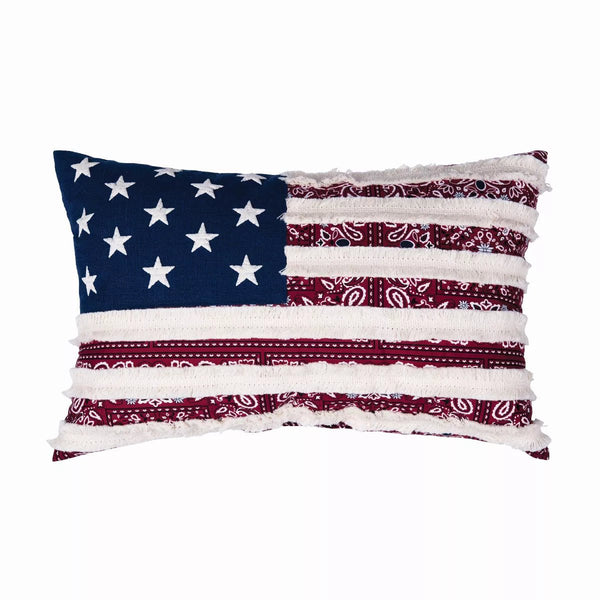 Star Stripe Pillow - The Flag Lady